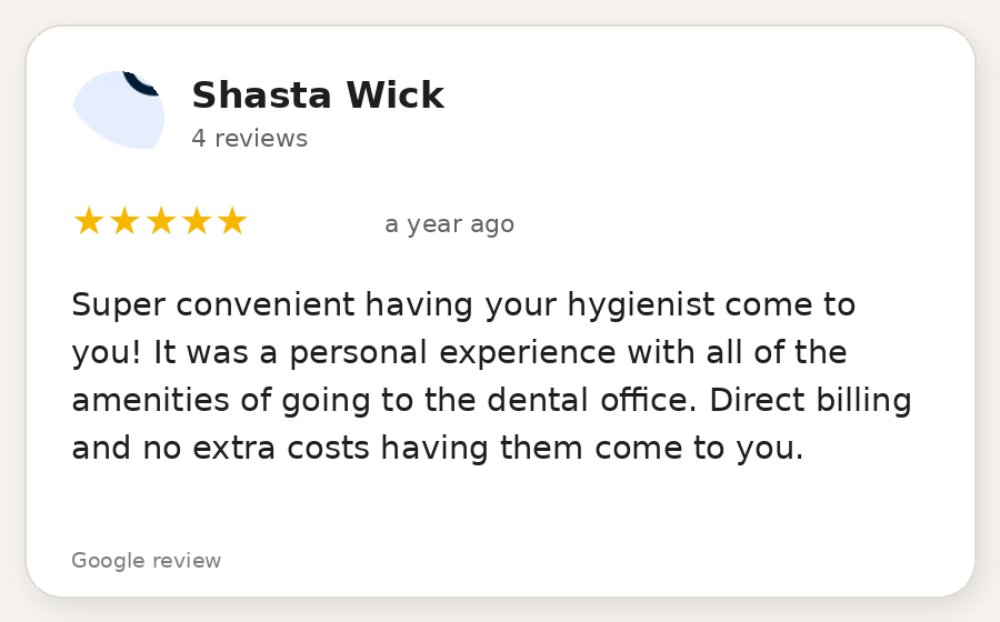 Shasta Google review